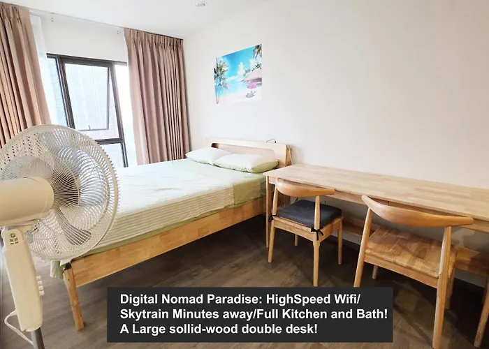 A2534 Monthly Skytrain Minutes Away Full Kitchen And Bath! 30bkk アパート バンコク都